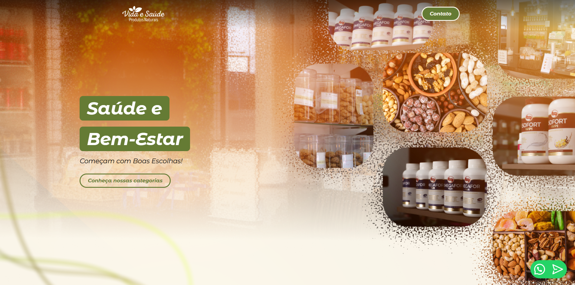Vida e Saúde Produtos Naturais